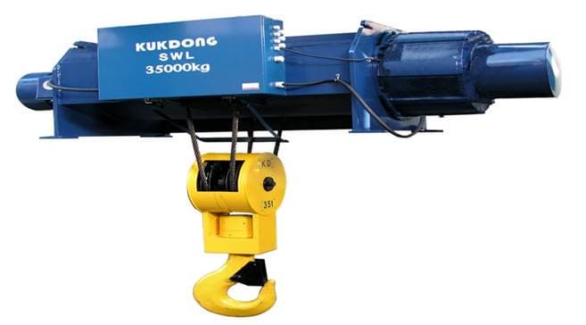 KUKDONG ELECTRIC WIRE ROPE HOIST